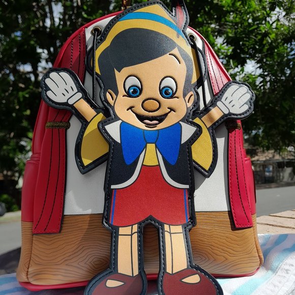 Loungefly Handbags - NEW LOUNGEFLY X Disney Pinocchio Marionette Mini Backpack